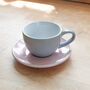 Colourful Espresso Cup And Saucer Set, thumbnail 5 of 7