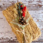 Christmas Dried Flower Posy, thumbnail 1 of 3