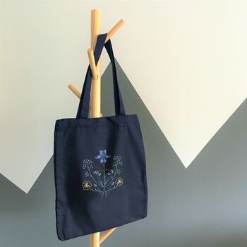 Botanical Tote Bag Embroidery Kit, 3 of 7