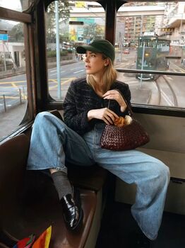 Weaving Leather Shoulder Bag, 6 of 12