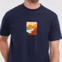 Personalised Mountain Scenery Adventure T Shirt, thumbnail 1 of 3