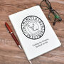 Personalised A5 Notebook With Zodiac Design White, thumbnail 1 of 3