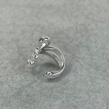 Sterling Silver Snake Ear Cuff, 6 of 7