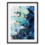 Modern Abstract Art Set Of Four Framed Prints A2, thumbnail 6 of 8