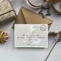 To My Husband On Our First Christmas Card Personalised, thumbnail 2 of 6