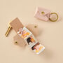 Personalised Leather Photo Strip Keyring For Couples, thumbnail 3 of 5