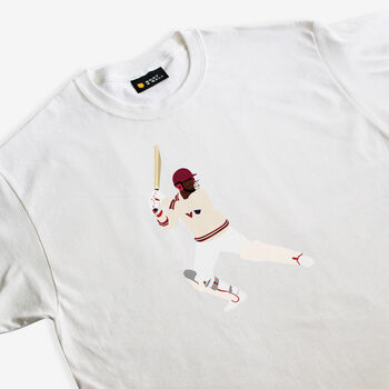 Brian Lara West Indies Cricket T Shirt, 4 of 4
