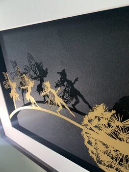 A Big Adventure Framed Fairy Papercut Picture, 3 of 10