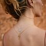 Oasis Palm Sterling Silver Necklace, thumbnail 2 of 11