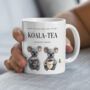 Personalised Cute Koala Tea Couples Mug, thumbnail 3 of 7