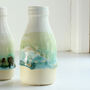 Half Pint Milk Bottle China Vase, thumbnail 2 of 4