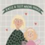 Bespoke Family/Couple Portrait Print, thumbnail 3 of 3