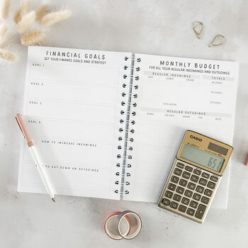 Personalised Undated Weekly Planner | Choice Of Covers, 3 of 12