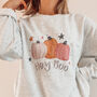 Hey Boo Adult Pumpkin Jumper, thumbnail 4 of 5