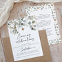 Autumn Willow Wedding Evening Invitation, thumbnail 2 of 4