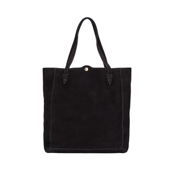 Women's Premium Suede Shopper Bag 'Varallo', 2 of 10
