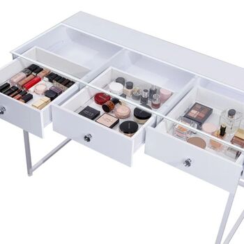 Deste Dressing Table With Mirror LED Lights, 2 of 3