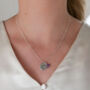 Constellation Necklace With Gemstone Nugget, thumbnail 3 of 9