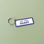 The Year You Became My Daddy Personalised Keyring, thumbnail 6 of 6