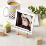 Personalised Birthday Message Photo And Mini Easel, thumbnail 1 of 2