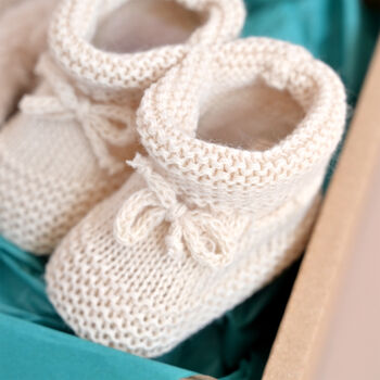 New Baby Gift Set With Teddy Comforter, 5 of 7
