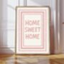 Home Sweet Home Print, thumbnail 8 of 10