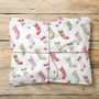 Festive Stocking Wrapping Paper Roll Or Folded, thumbnail 2 of 3