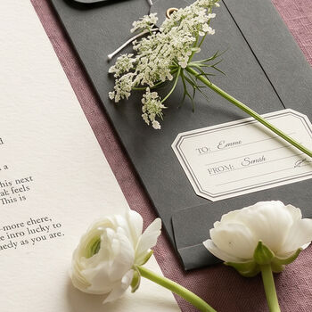 A Letter For Your 90th Birthday Personalised Keepsake Gift, 5 of 7