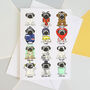 Funny Pug Birthday Greetings Card, thumbnail 1 of 3