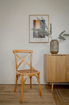 Gainsborough Brown Cross Back Dining Chair, 4 of 12