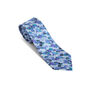 Blue Skies Silk Tie And Silk Pocket Square, thumbnail 1 of 5