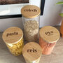 Personalised Glass Storage Jars, thumbnail 2 of 3