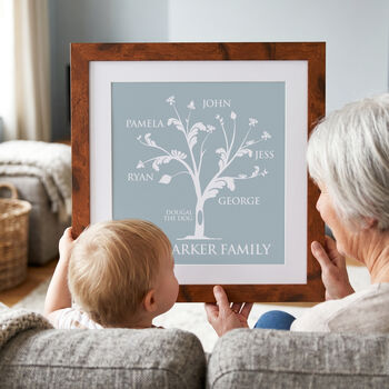 Personalised Family Tree Print, 5 of 12