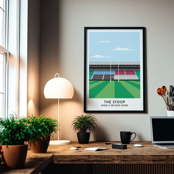 Personalised Print Gift Of Any Rugby Stadium, 4 of 12