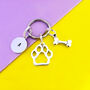 Personalised Pet Charm Keyring Keepsake, thumbnail 1 of 7