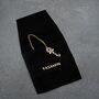 Wanderlust Journey Heart Airplane Necklace, thumbnail 9 of 9