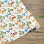 Dinosaur Rodeo Wrapping Paper Roll Or Folded, thumbnail 3 of 3