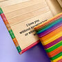 Personalised Quality Genuine Leather Rainbow Wallet, thumbnail 1 of 8