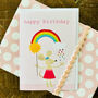 Mouse Happy Birthday Card, thumbnail 1 of 5