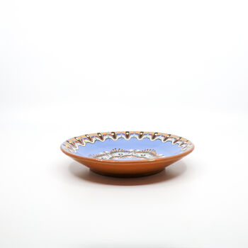 Troyan Ceramic Side Plate In Sky Blue, 4 of 4
