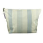 Striped Water Resistant Wash Bags And Make Up Bags, thumbnail 3 of 11