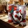 Personalised Football Insulated Cup – Sports Drink Bottle, thumbnail 4 of 7