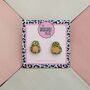 Avocado Glitter Resin Studs / Brunch Accessories / Cute Statement Jewellery / Handmade Accessories, thumbnail 1 of 5