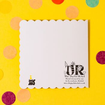 8th Birthday Card And Badge Set, 4 of 5