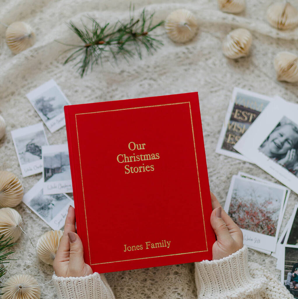 25 Years Of Family Christmas Memories Personalised Book, 1 of 10