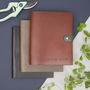 Personalised Leather Garden Planning Notebook, thumbnail 1 of 7