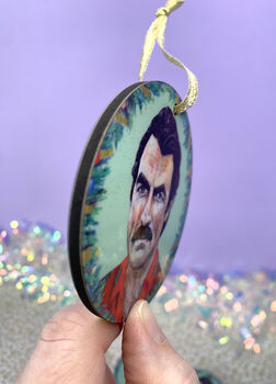 Tom Selleck Christmas Decoration, 4 of 6
