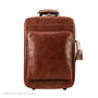 Personalised Wheeled Leather Trolley Case 'Piazzale', thumbnail 2 of 12