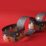 Pack Of 100 'We Three Kings' Christmas Paper Chains, thumbnail 1 of 6