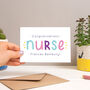 Personalised Nurse Card, thumbnail 1 of 11